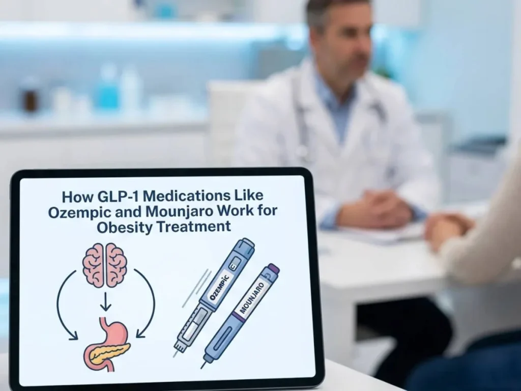 How GLP-1 Medications Like Ozempic and Mounjaro Work for Obesity Treatment - Express Internal Medicine How GLP-1 Medications Like Ozempic and Mounjaro Work for Obesity Treatment - Express Internal Medicine