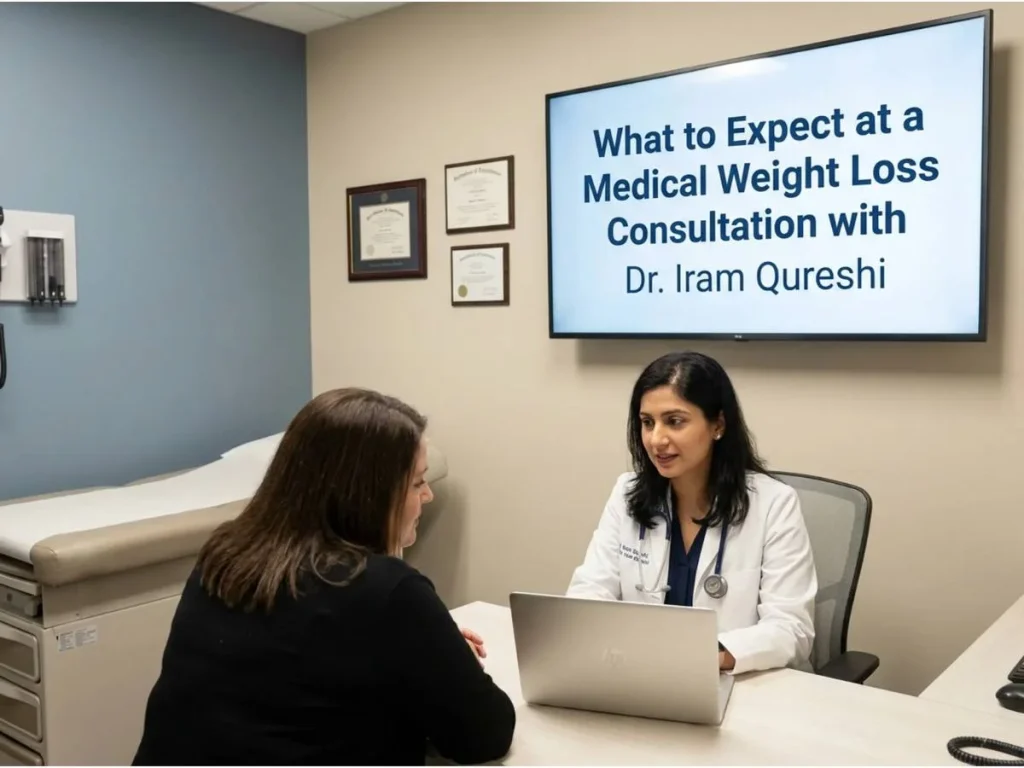 What to Expect at a Medical Weight Loss Consultation with Dr. Iram Qureshi - Express Internal Medicine What to Expect at a Medical Weight Loss Consultation with Dr. Iram Qureshi - Express Internal Medicine